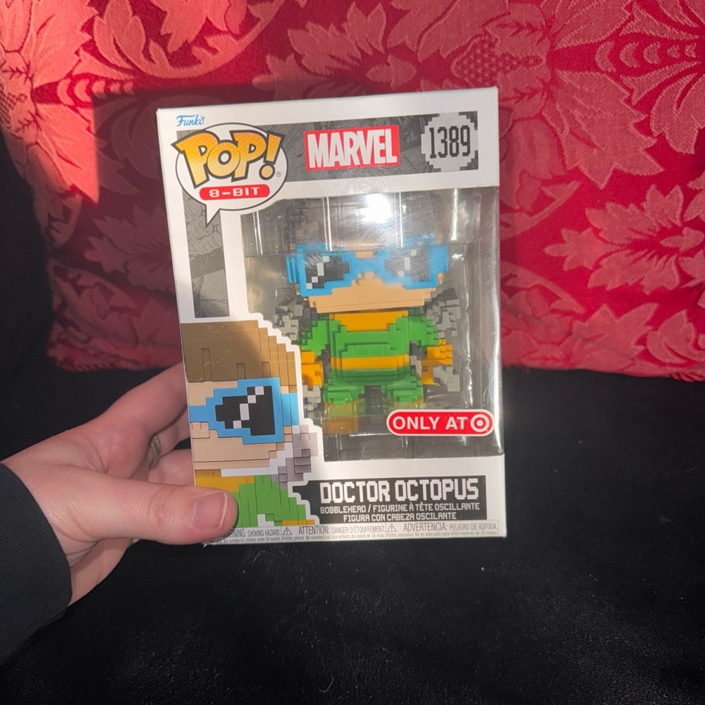Funko Pop! 8-Bit Doctor Octopus Action Figure - Green, Blue, Yellow